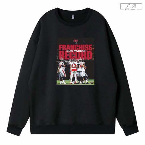 Tampa Bay Buccaneers 594 yards Franchise Record shirt