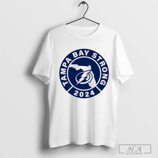 Tampa Bay Lightning Tampa Bay Strong 2024 Logo T-shirt