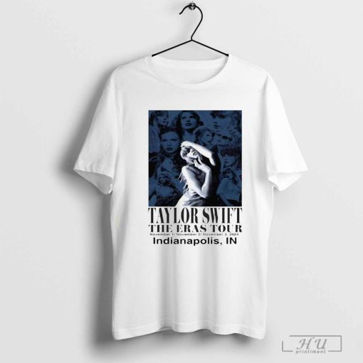 Taylor Swift The Eras Tour Indianapolis IN 2024 Lucas Oil Stadium On November 1 2 3 Classic T-Shirt