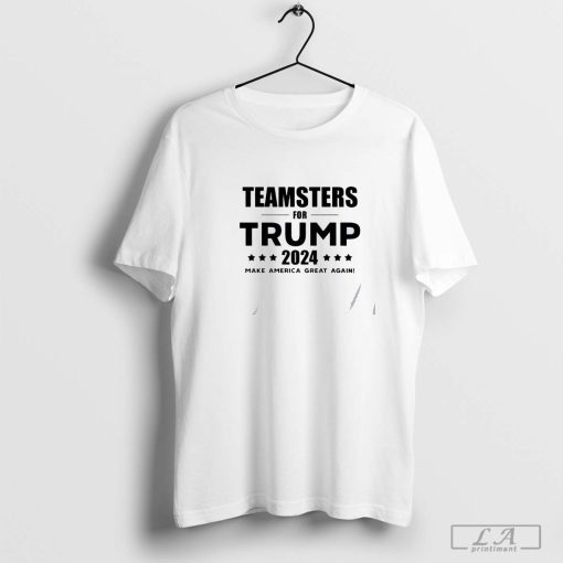 Teamsters For Trump 2024 Shirt