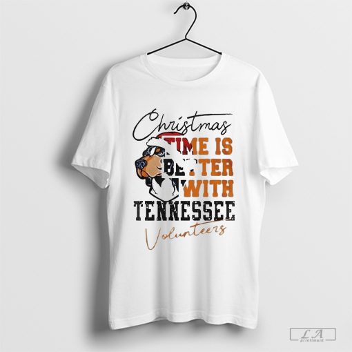 Tennessee Volunteers Christmas Time Is Better With Vols T-Shirt