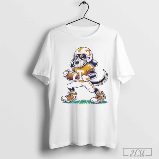 Tennessee Volunteers Vols Smokey Dog Mascot Football Player t-shirt