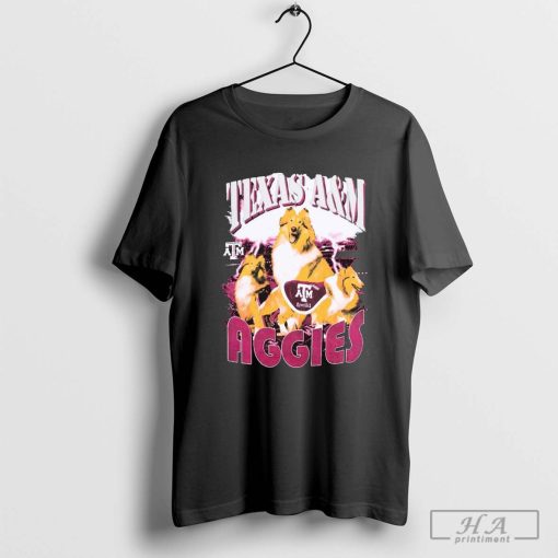 Texas A&M Aggies Reveille Dogs NCAA T-shirt