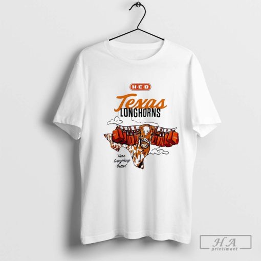 Texas Longhorns Hook ’em Horns Here Everything’s Better Shirt