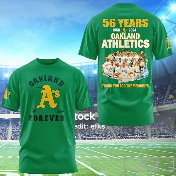 Thank You For The Memories Athletics 2024 Shirt