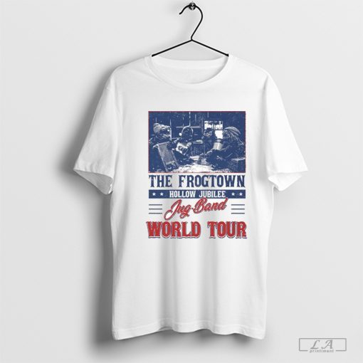 The Frogtown Hollow Jubilee Jug-Band World Tour Emmet Otter T-shirt