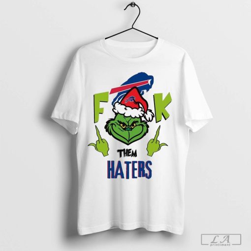 The Grinch Fuck Them Buffalo Bills Haters Christmas 2024 Shirt