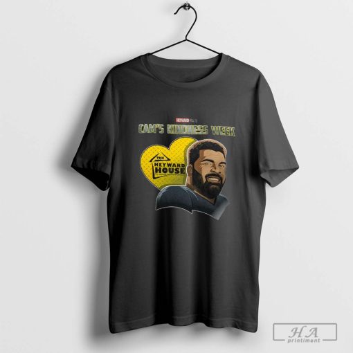 The Heyward House Cam’s Kindness Week Cam Heyward Caricature Pittsburgh Steelers NFL 2024 T-shirt