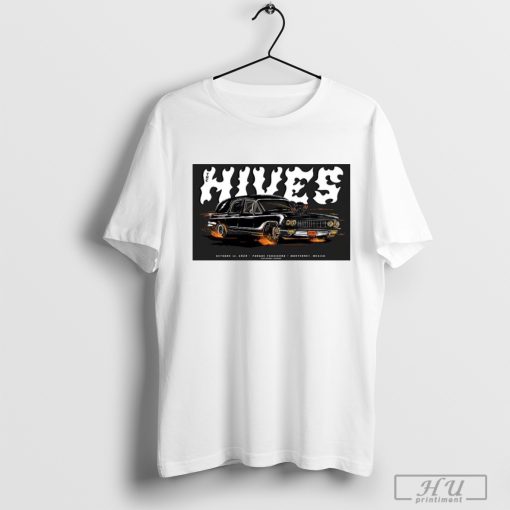 The Hives Parque Fundidora On Oct 12 2024 In Monterrey Mexico Tour Shirt