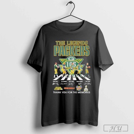 The Legends Green Bay Packers 105 Years Abbey Road Shirt