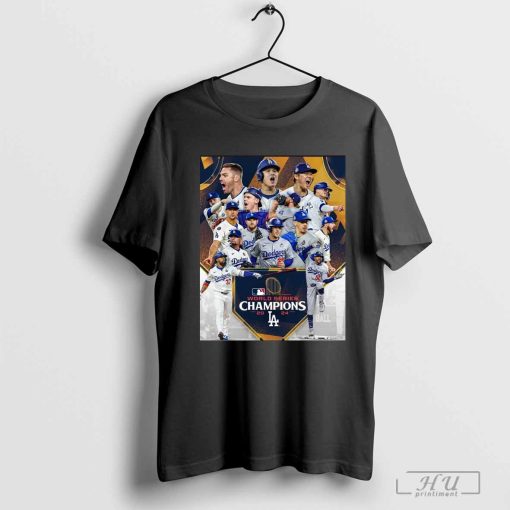 The Los Angeles Dodgers MLB Are World Series Champs 2024 Poster t-shirt