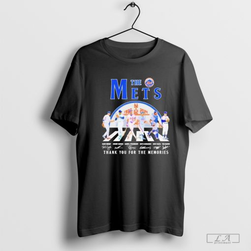 The Mets Baseball Abbey 1962 2024 Thank You For The Memories Signatures Shirt