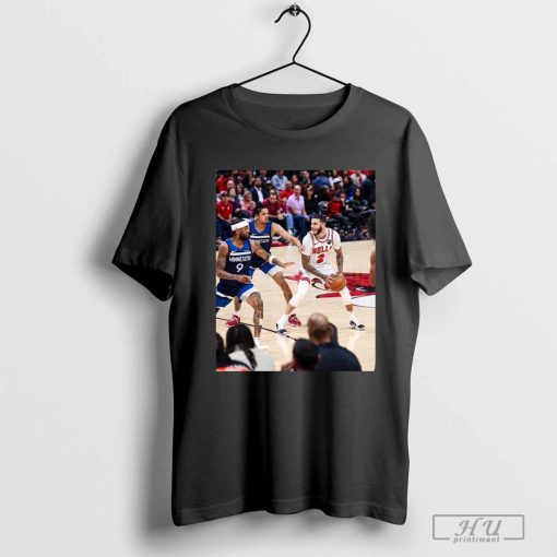 The NBA is more fun when Lonzo Ball is out there Chicago Bulls Poster t-shirt