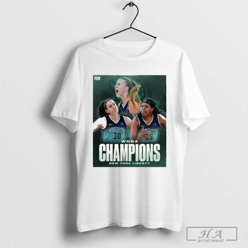 The New York Liberty Capture The First WNBA Championship 2024 T-shirt