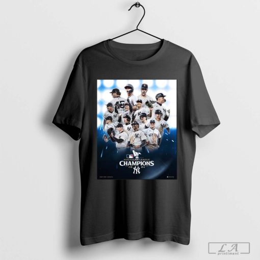 The New York Yankees Teams 2024 American League Champions Poster Shirt