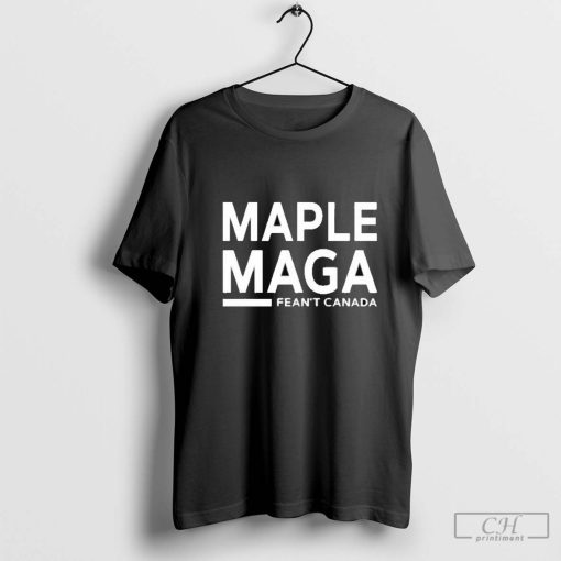 The Pleb Reporter Maple Maga Fean’t Canada Shirt