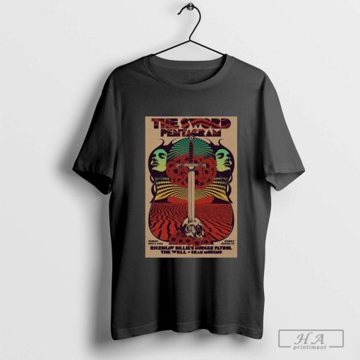 The Sword Pentagram Levitation In Austin TX On Nov 3-2024 T-shirt