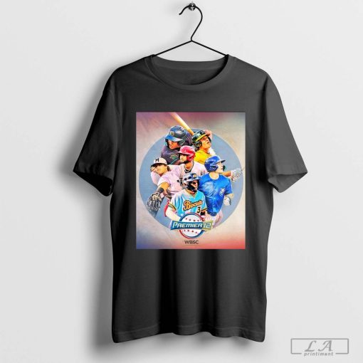 The Team USA roster for the World Baseball Softball Confederation Premier12 shirt