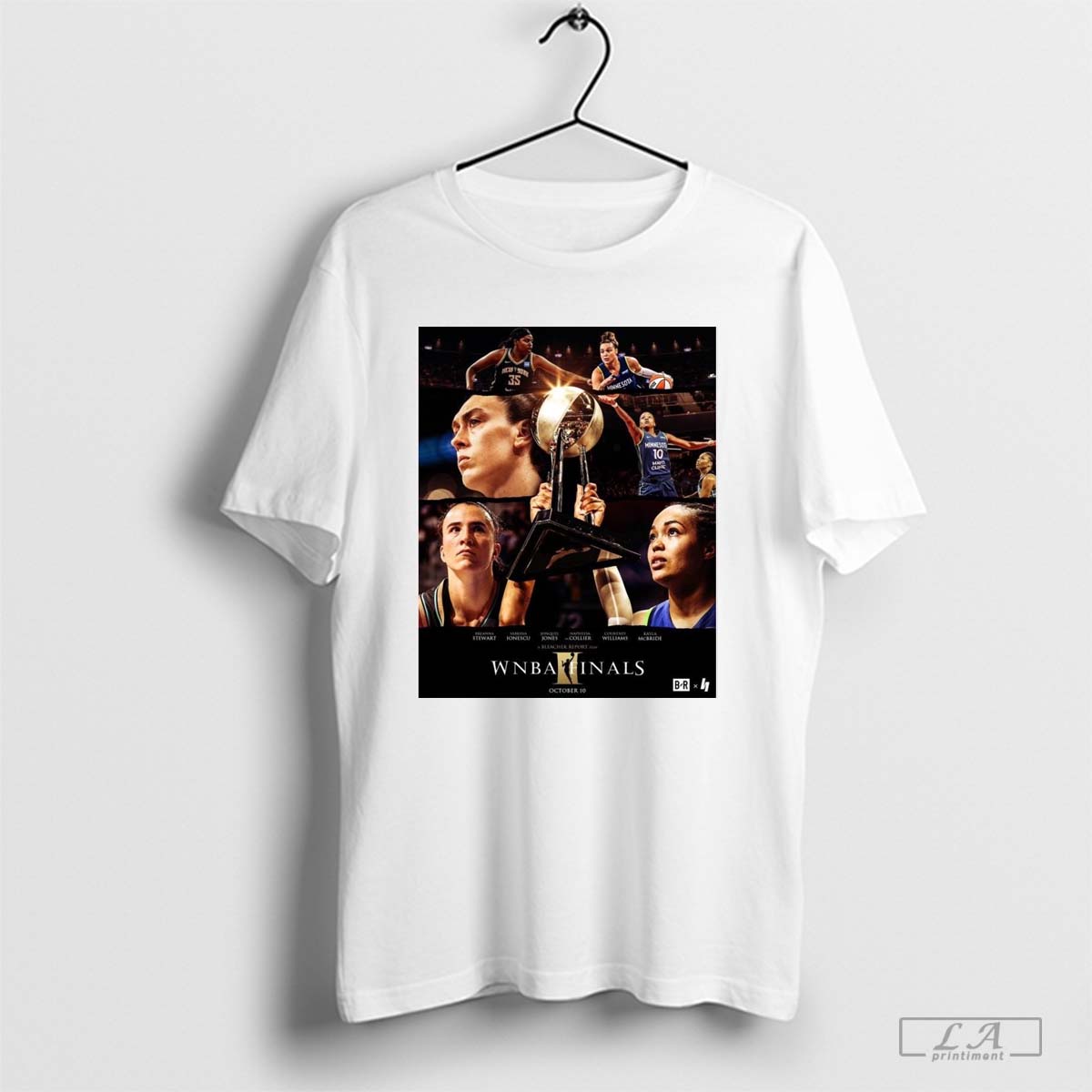 The Wnba Finals Begin Tonight Oct 10 2024 Poster T Shirt