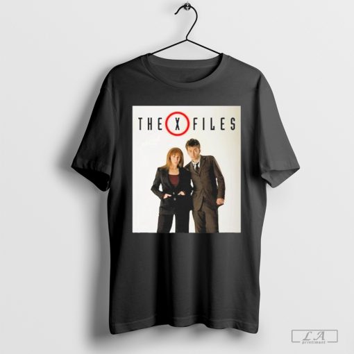 The X Files Doctor Who David Tennant And Catherine Poster t-shirt