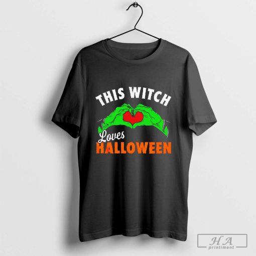 This witch loves Halloween T-shirt