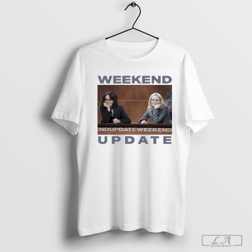Tina Fey And Amy Poehler Weekend Update Shirt