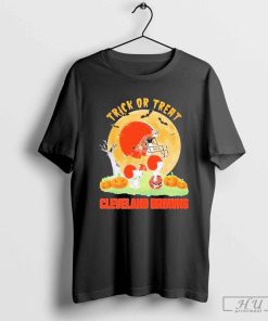 Trick Or Treat Cleveland Browns Halloween 2024 Shirt