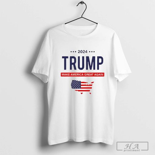 Trump Flag Show Your Mettle Through The Campaign Make America Great Again Shirt