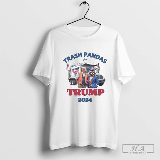 Trump Garbage Trash Pandas for Trump 2024 President For The People Shirt