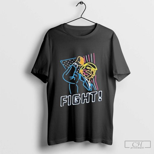 Trump Neon Fight T-shirt