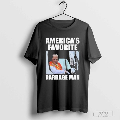 Trump Proud Maga Garbage Donald Trump Garbage Man Trash Truck Shirt