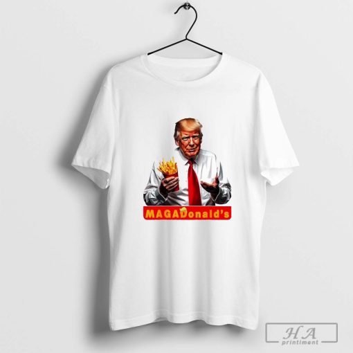 Trump Vance 2024 French Fries Funny Design T-shirt