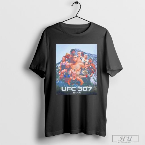 UFC 307 Utah familiar faces headline shirt