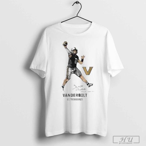 Vanderbilt Commodores Football Diego Pavia Superstar Pose Signature t-shirt