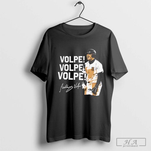 Volpe Volpe Volpe Anthony Volpe scream T-shirt