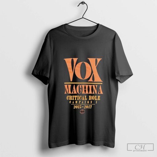 Vox Machina Critical Role Campaign I 2015-2017 Shirt