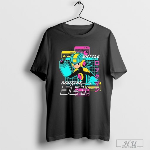 Wario64 Mega Man Exe Battle Routine Set t-shirt