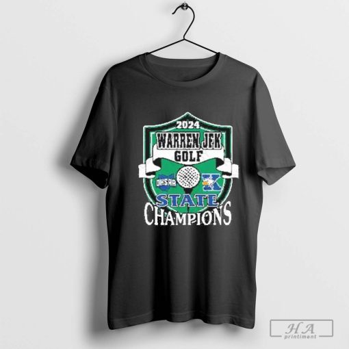 Warren JFK Golf 2024 Golf State Champions Shirt