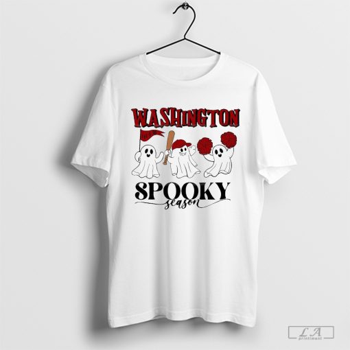 Washington Nationals Baseball Spooky Season Halloween Shirt