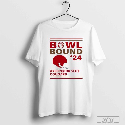 Washington State Cougars 2024 Bowl Bound Helmet Shirt