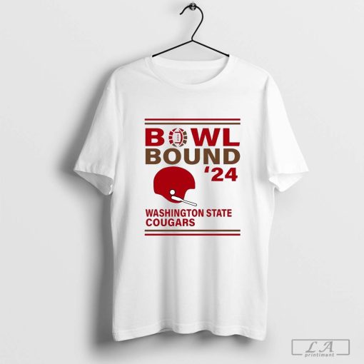 Washington State Cougars 2024 Bowl Bound Helmet Shirt