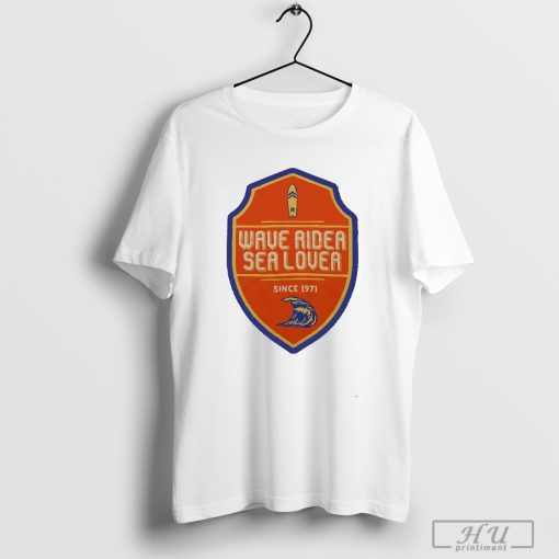 Wave Rider Sea Lover logo shirt