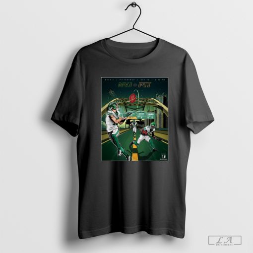 Week 7 NFL New York Jets at Pittsburgh Steelers Oct 20 2024 Poster t-shirt