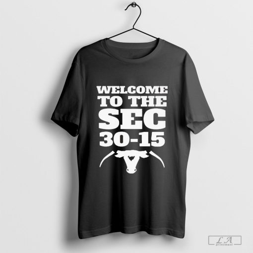 Welcome To The Sec 30-15 Georgia Football Shirt