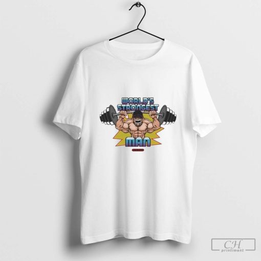 World’s Strongest Man Muscle Man Shirt