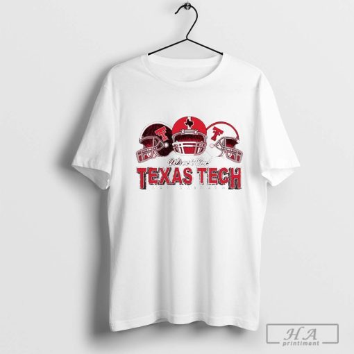 Wreck ‘Em Texas Tech Red Raiders Helmet on Helmet Graphic T-shirt