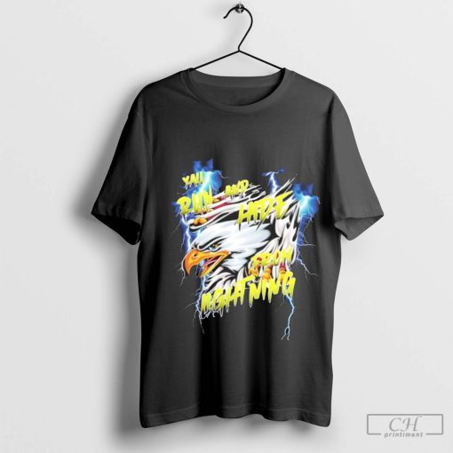 Ya’ll run and hide from lightning eagle vintage shirt