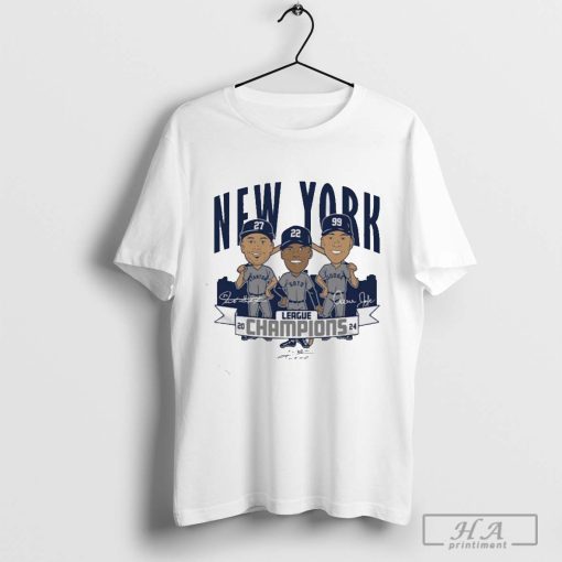 Yankees Stanton Soto Judge League Champions 2024 Shirt