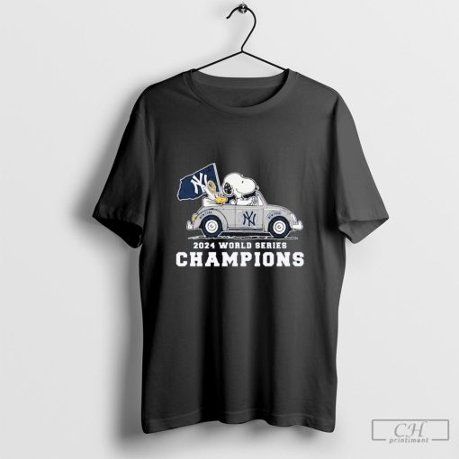 Yankees x Snoopy 2024 Championship T-Shirt