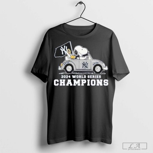 Yankees x Snoopy World Series Champs 2024 T-Shirt